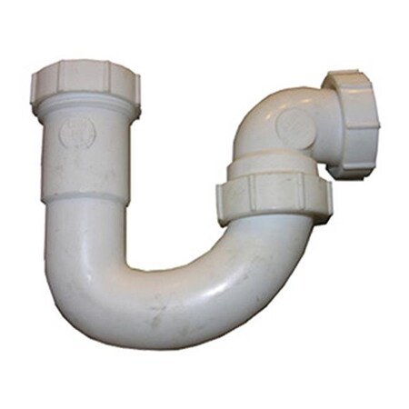 Larsen Supply Co Larsen Supply 03-4229 1.25 in. White Sink J Bend 661514